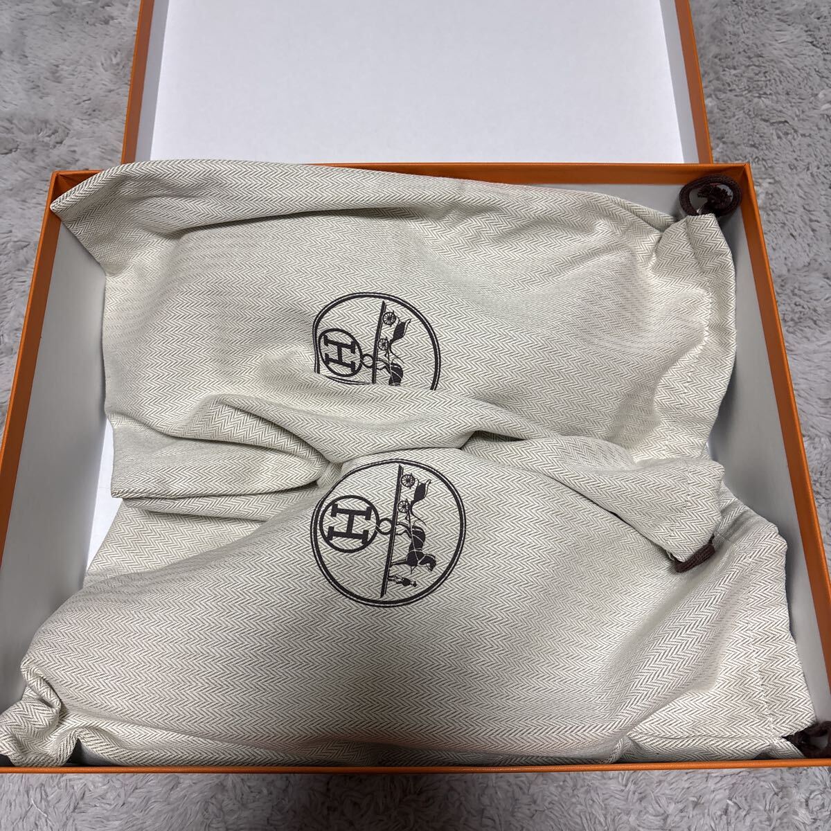 HERMES エルメス 厚底サンダル Havane アヴァンヌ ネイビー 38サイズ