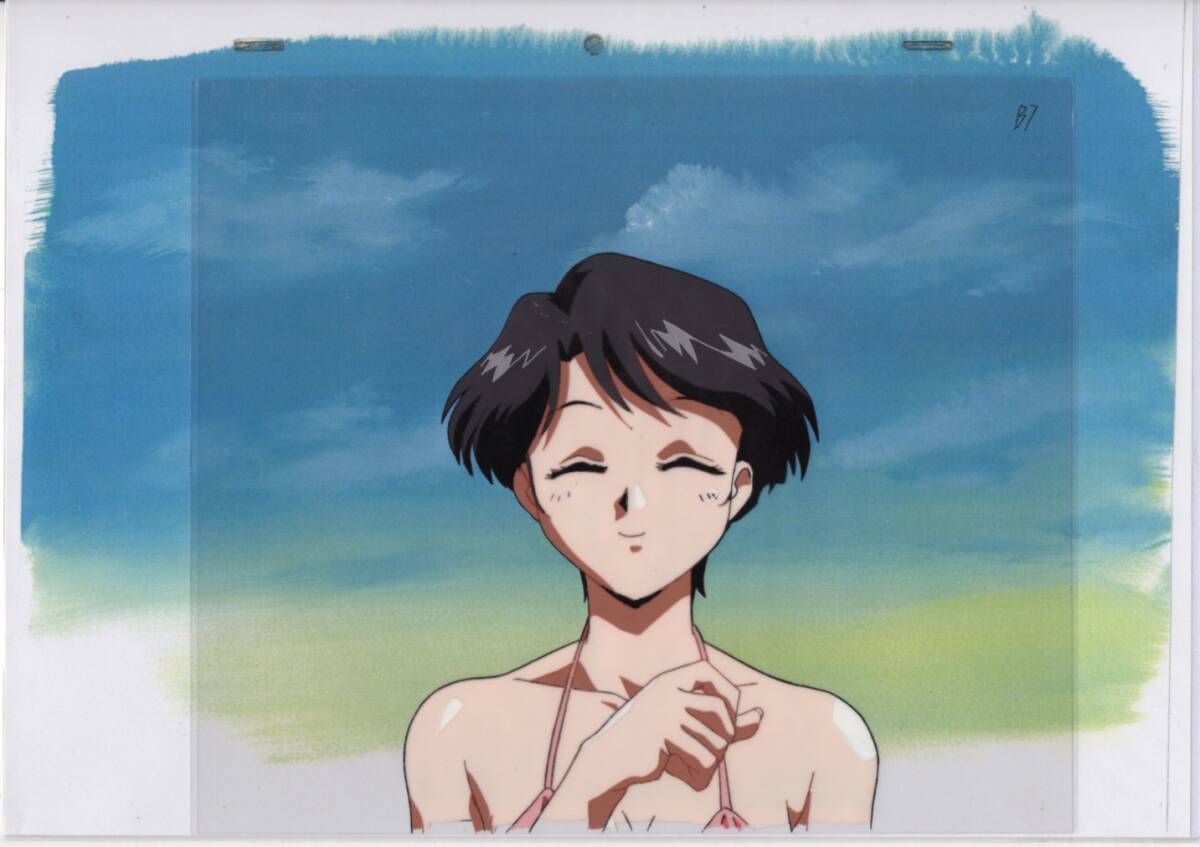 青空少女隊　セル畫　6　　　?　原畫　動畫　レイアウト　イラスト　設(shè)定資料　アンティーク