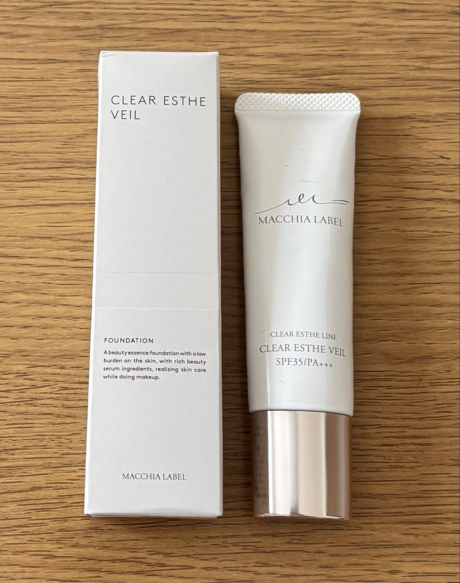 マキアレイベル 薬用クリアエステヴェール ライトべージュ 25ml_画像1