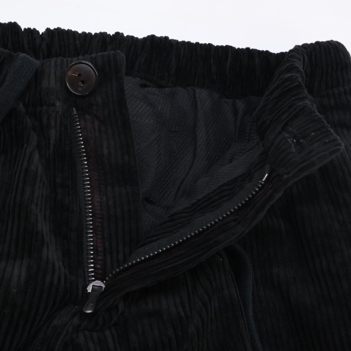 NUMBER (N)INE ナンバーナイン 06AW noir期 コーデュロイ クロップドパンツ ボトムス 3 ブラック メンズ_画像5