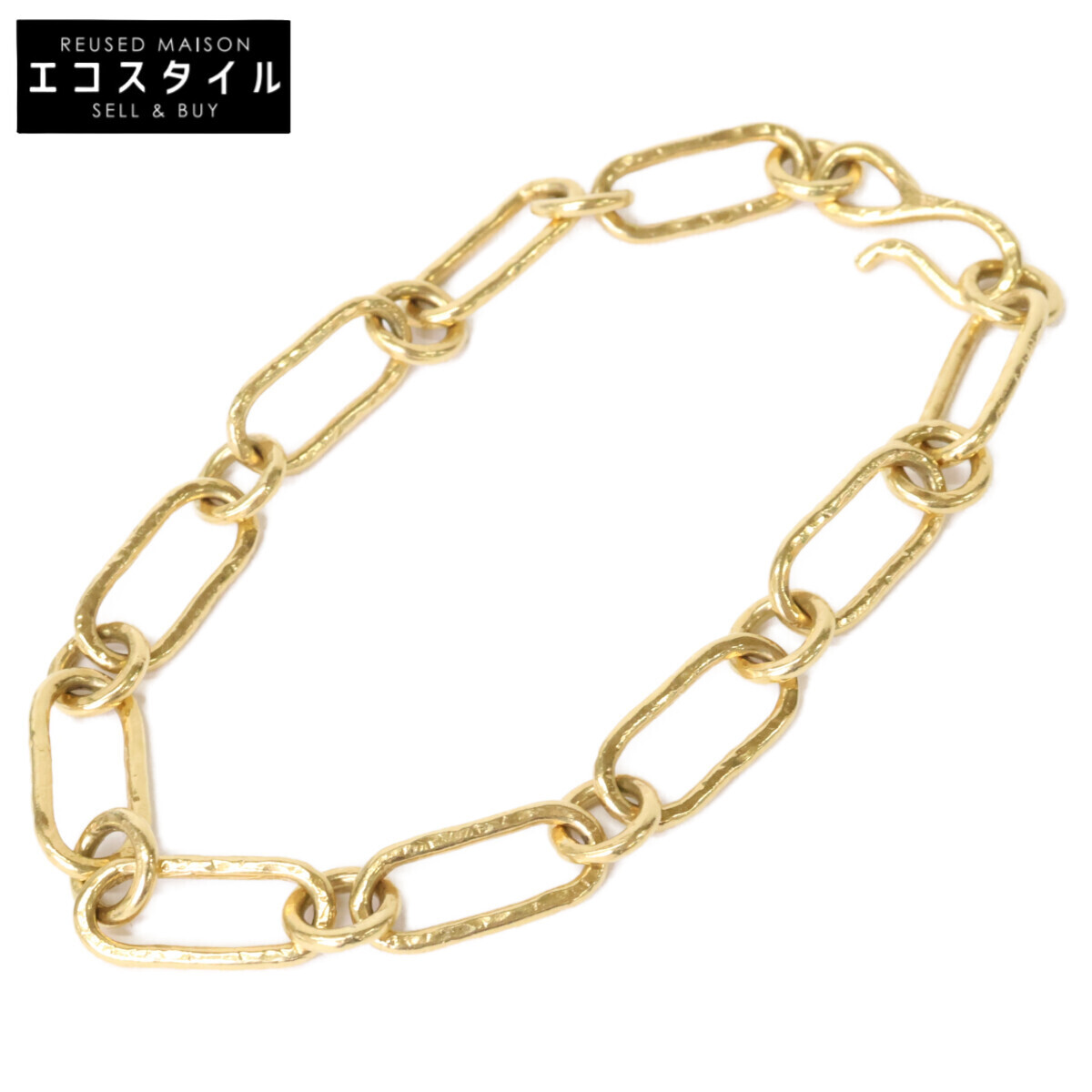 Marie-Helene de Taillac マリーエレーヌドゥタイヤック K18刻印 エイトフック リンクチェーン ブレスレット レディース アクセサリー
