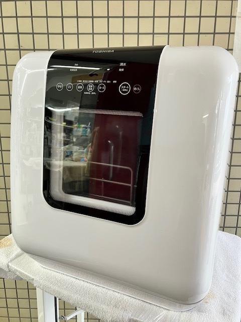 東芝◆タンク式食器洗い乾燥機 2022年製 DWS-33A【動作確認済み】