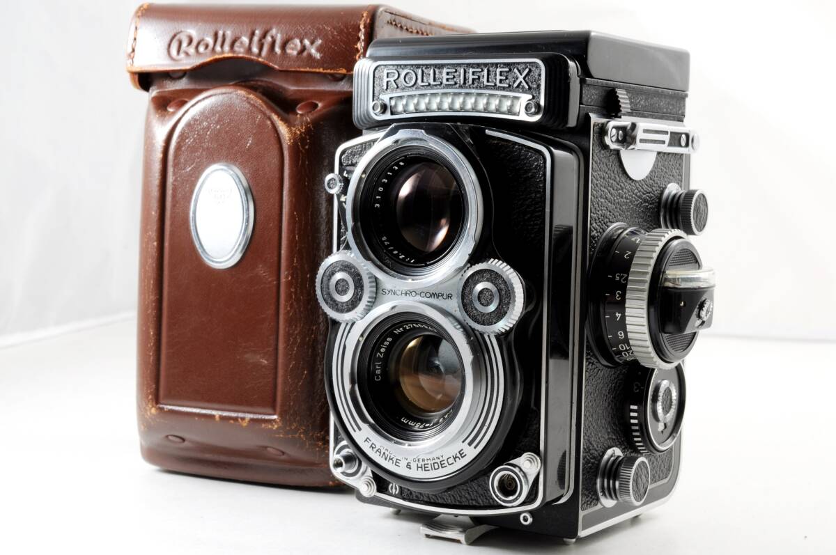 動(dòng)作品 Rollei ROLLEIFLEX 3.5F / Planar 75mm F3.5 シリアル2253589 C-336