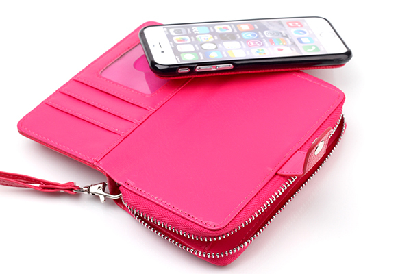 iphone6plus кожанный кейс iPhone 6s плюс кейс iphone6/6splus кожанный кейс блокнот type . кошелек имеется удален возможность карта место хранения Red