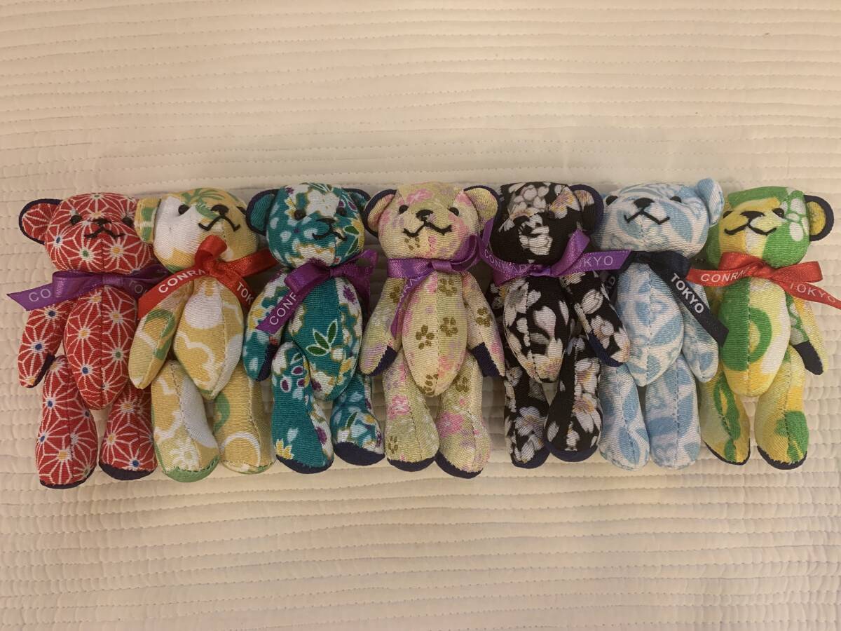 【未使用】コンラッドベア CONRAD BEAR 7体セット_画像1