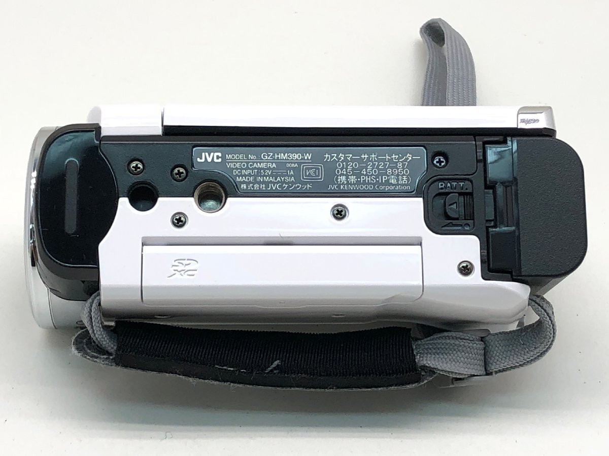 JVC Everio GZ-HM390 デジタル ビデオカメラ 簡易動作確認済み 中古【UW090403】●