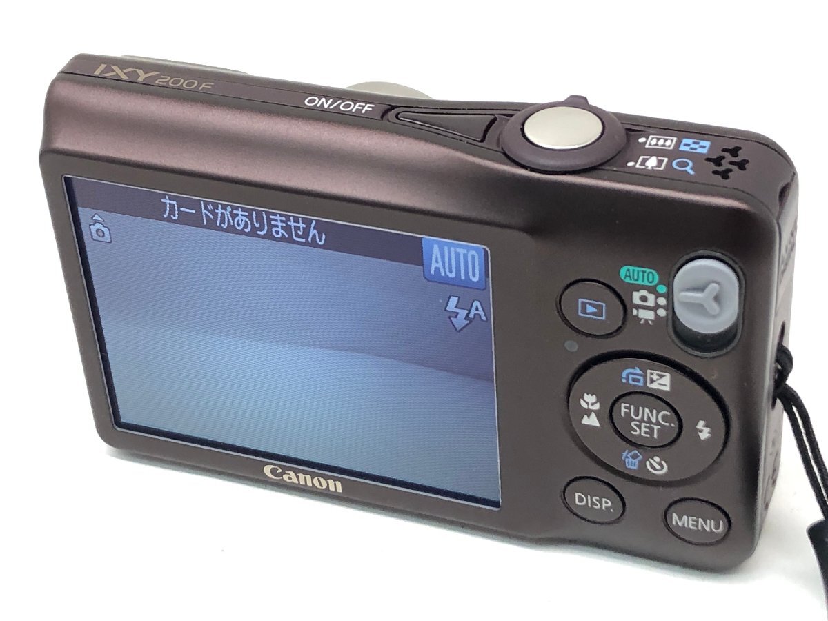 Canon IXY 200F コンパクト デジタルカメラ 付屬品付き 簡易動作確認(rèn)済み 中古【UW090402】●