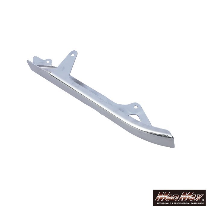 MADMAX バイク用品 KAWASAKI カワサキ ゼファー400/χ スチールメッキ製 チェーンケース/ZR400C ZEPHYR 旧車 修理 補修【送料800円】_画像2