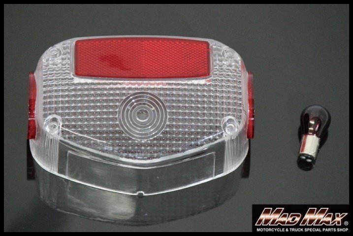 MADMAX аксессуары для мотоцикла задние фонари SUZUKI Suzuki GS400 оригинальный модель прозрачный / красный / ремонт custom украшать [ стоимость доставки 800 иен ]