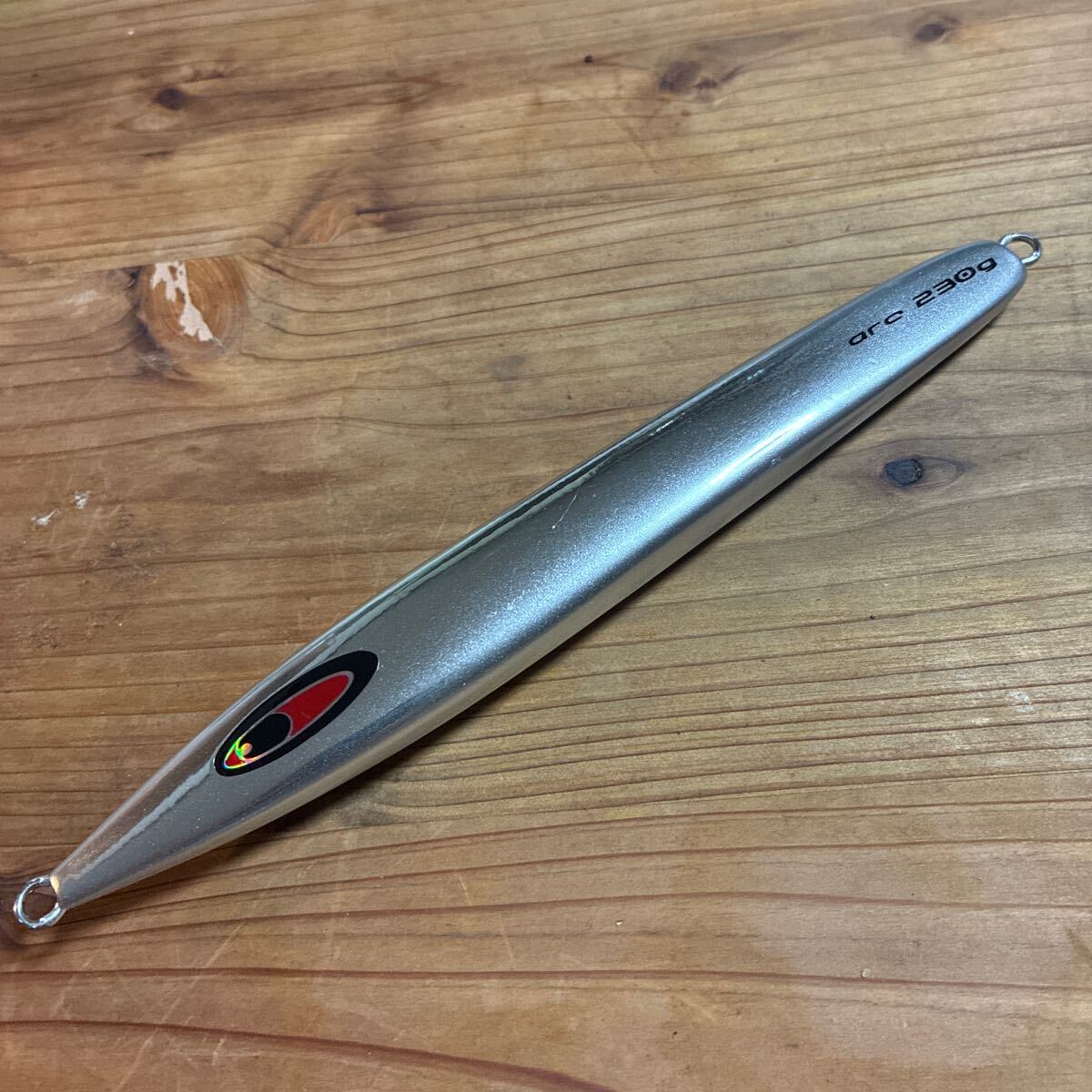 シーフロアコントロール　 アーク　230g フルシルバー　アルミシルバー　 スロージギング　ディープライナー _画像1