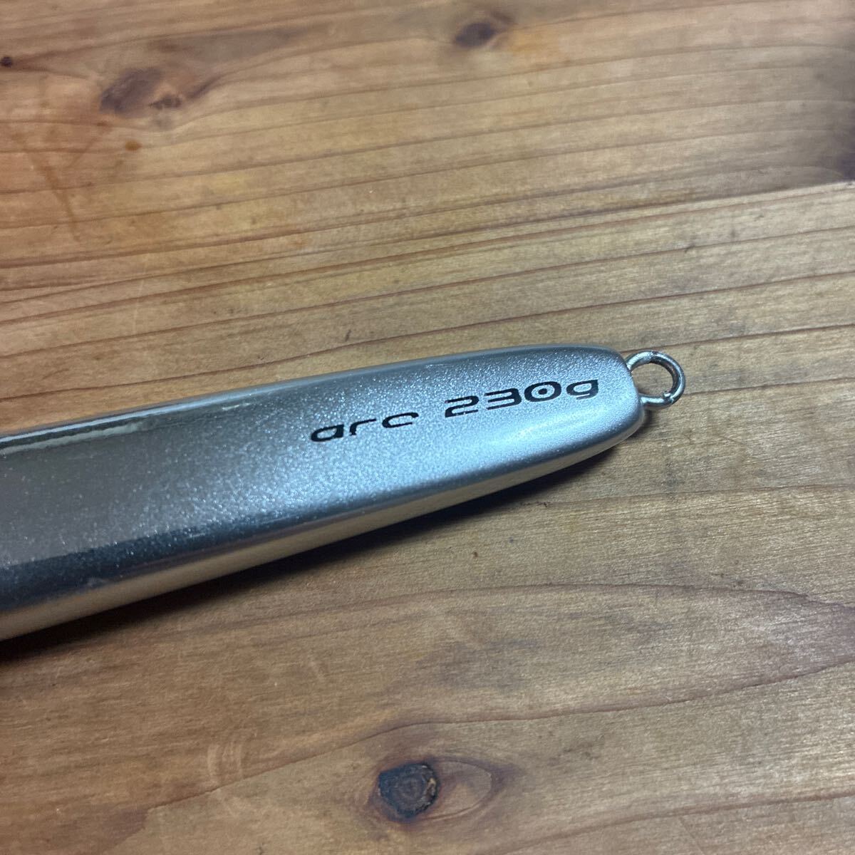 シーフロアコントロール　 アーク　230g フルシルバー　アルミシルバー　 スロージギング　ディープライナー _画像4