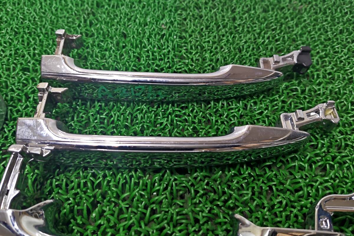 ★送料600円　トヨタ ヴォクシー ノア AZR60 AZR65　アウターハンドル メッキ フロント リア ドアノブ 左右 4点セット 運転席 助手席_画像3