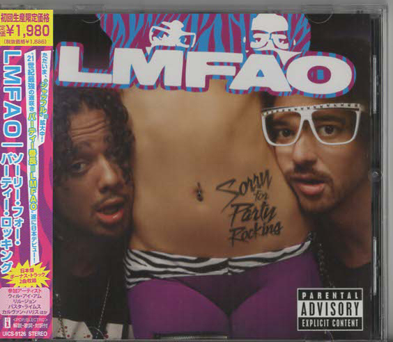 ★LMFAO|Sorry for Party Rocking ソーリー・フォー・パーティー・ロッキング|初回生産限定価格|UICS-9126|2011/07/13_画像1