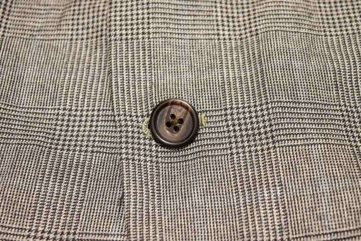 RALPH LAUREN ラルフローレン 2釦 レーヨン ポリ 上質手触り オールシーズン テーラード ブレザー ジャケット L (K0051407)_画像4