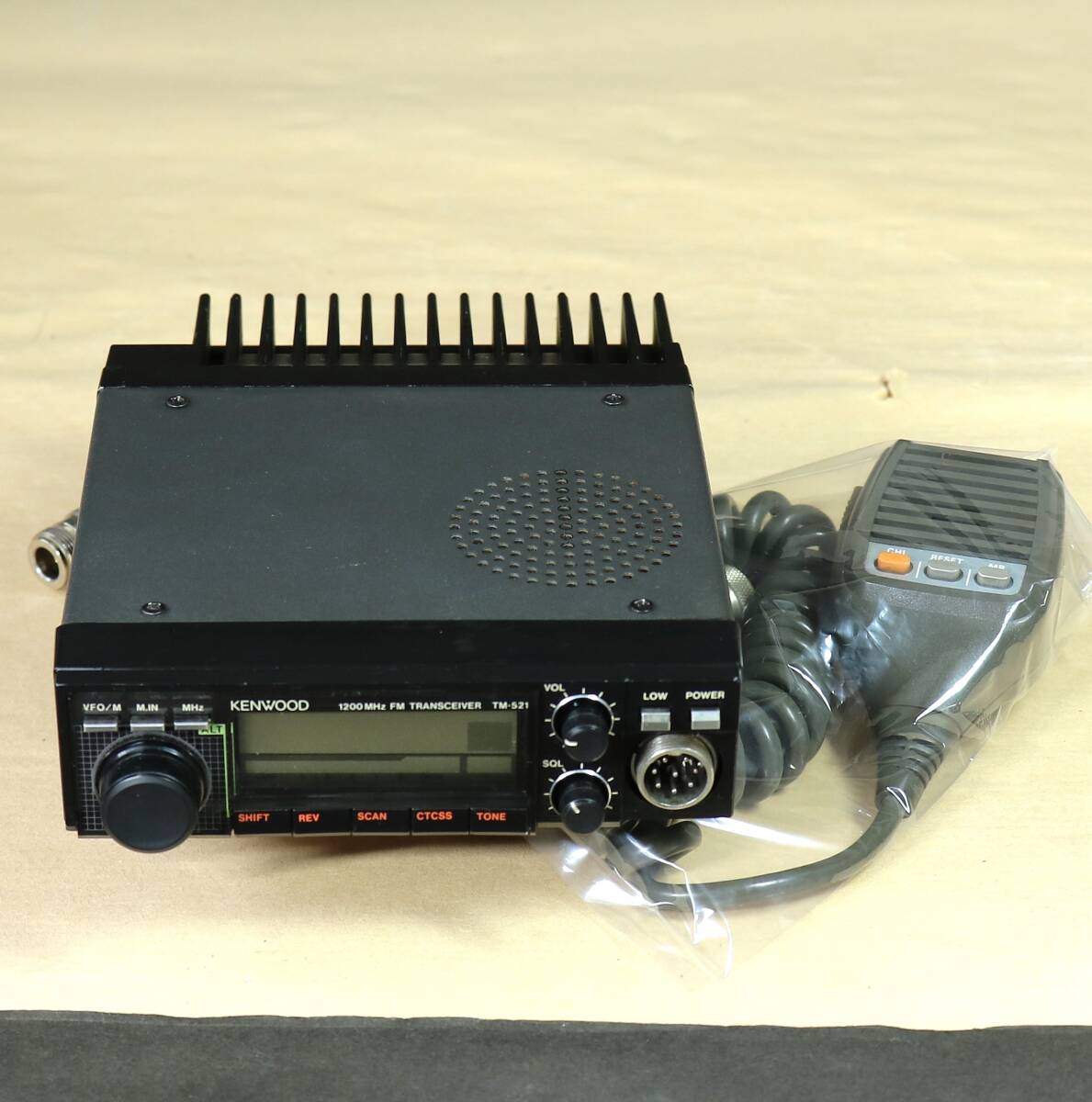 KENWOOD ケンウッド TM-521 1200MHz モービル機 高輝度 ブルー白色LED（TM-541 TM-531 FT-2312 IC-1201）_画像5