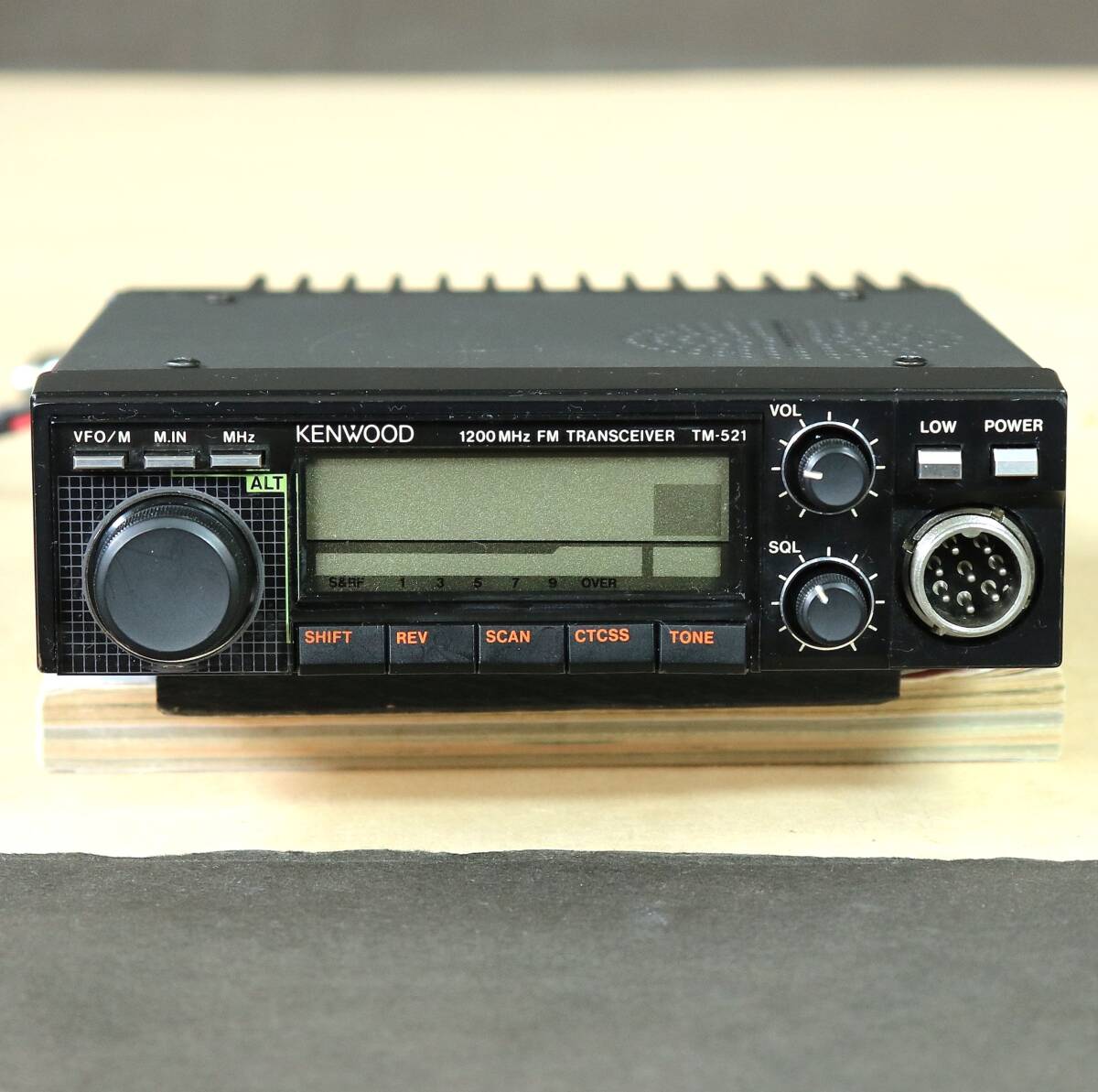 KENWOOD ケンウッド TM-521 1200MHz モービル機 高輝度 ブルー白色LED（TM-541 TM-531 FT-2312 IC-1201）_画像3