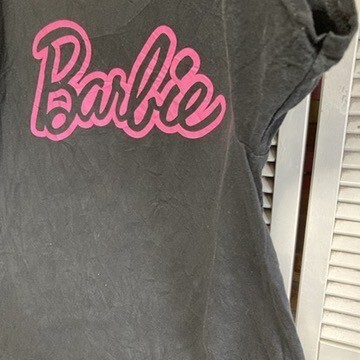 BLUP 1円スタート 黒 キャラ Tシャツ バービー Barbie 人形 映畫 ムービー ロゴ おもちゃ 90s 00s ビンテージ 古著 ベール 卸 仕入れ kg