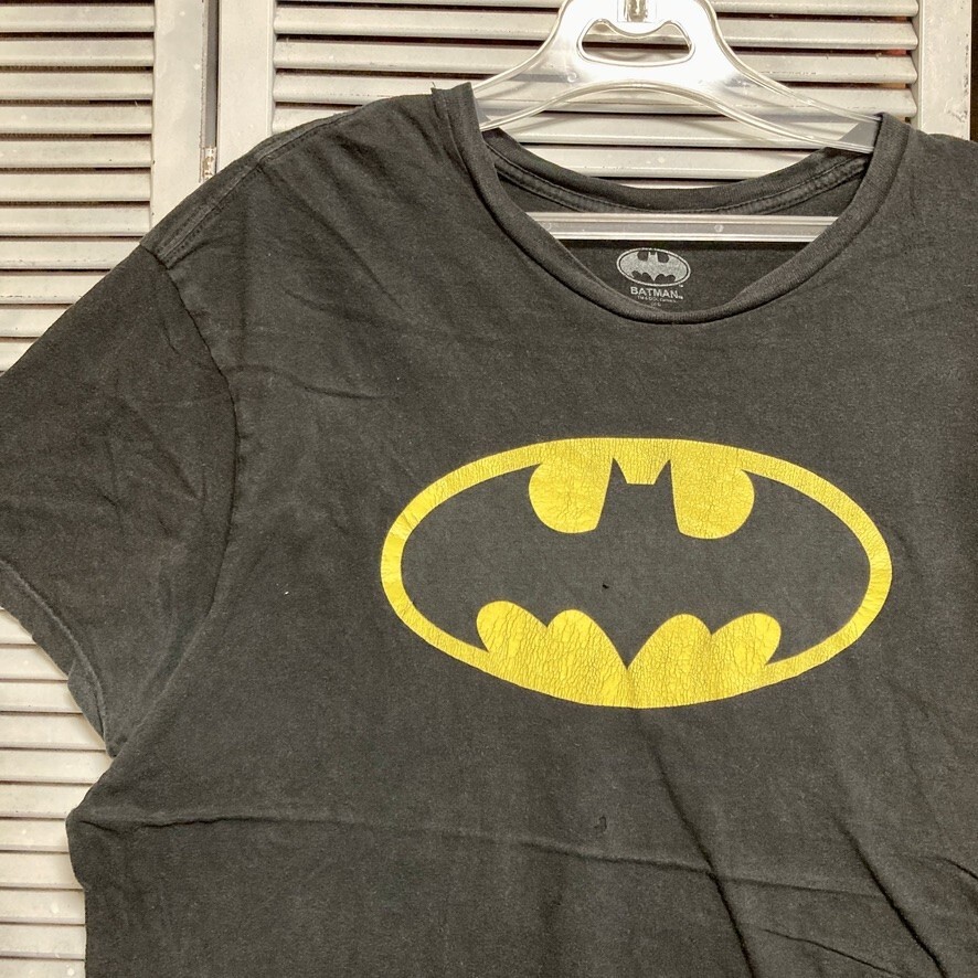 BiFF 1円スタート 黒 キャラ Tシャツ バットマン BATMAN アメコミ アメコミ ロゴ 90s 00s ビンテージ アメリカ 古着 ベール 卸 仕入れ kg_画像1