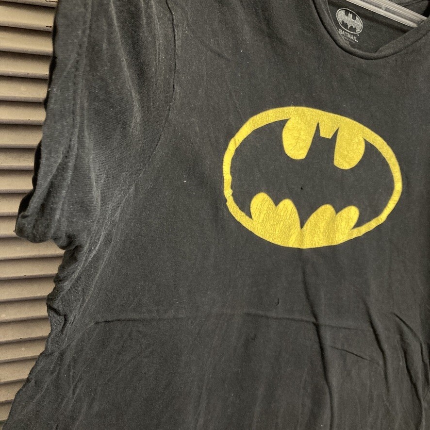 BiFF 1円スタート 黒 キャラ Tシャツ バットマン BATMAN アメコミ アメコミ ロゴ 90s 00s ビンテージ アメリカ 古着 ベール 卸 仕入れ kg_画像4