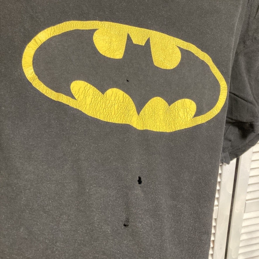 BiFF 1円スタート 黒 キャラ Tシャツ バットマン BATMAN アメコミ アメコミ ロゴ 90s 00s ビンテージ アメリカ 古着 ベール 卸 仕入れ kg_画像6