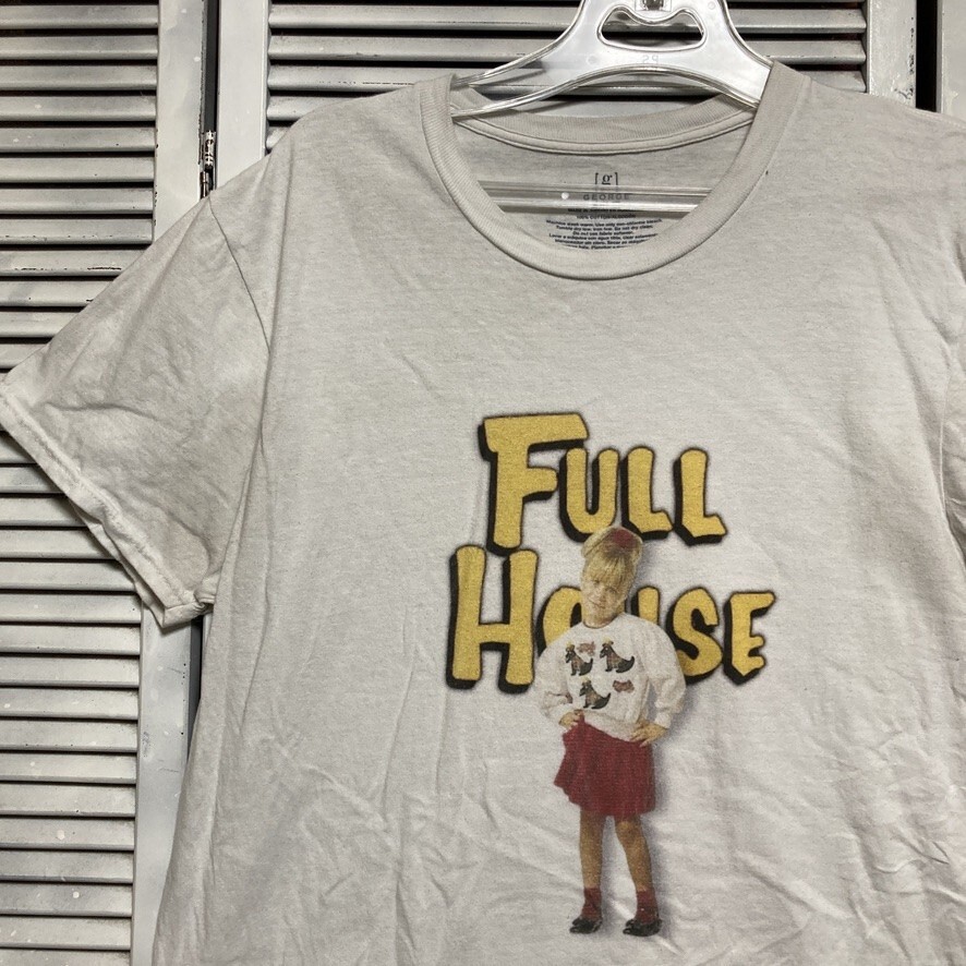 BLZI 1円スタート 白 ムービー Tシャツ フルハウス Full House ミシェル 海外 ドラマ 映畫 90s 00s ビンテージ 古著 ベール 卸 仕入れ kg