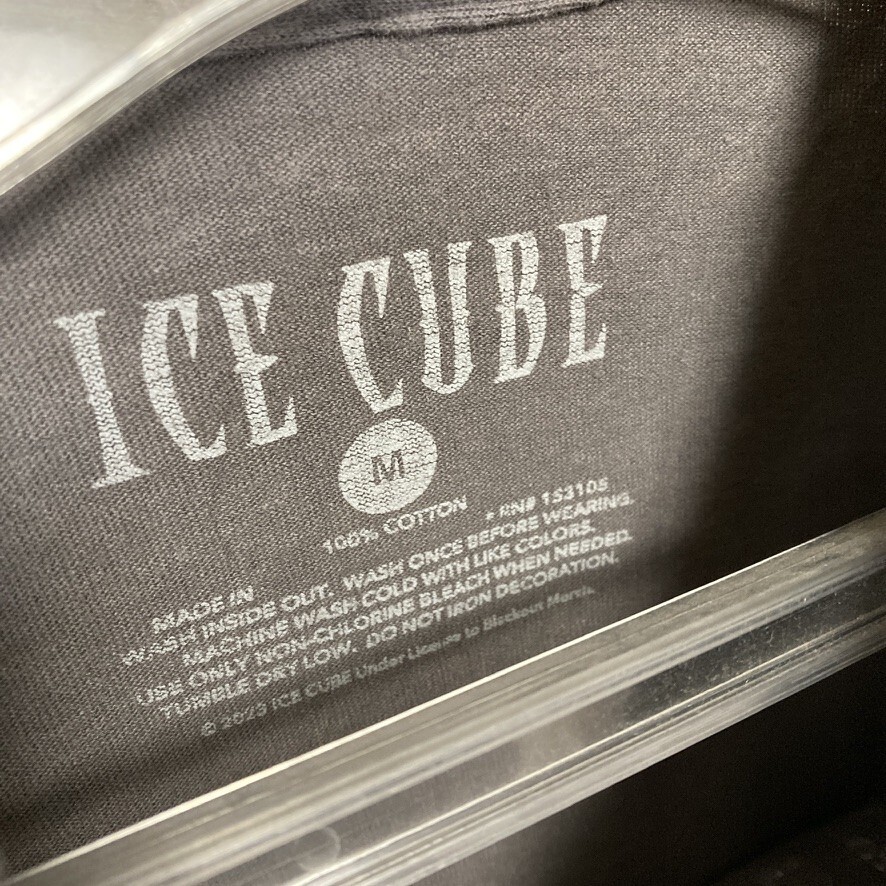 BLTX 1円スタート グレー ラップ Tシャツ アイスキューブ ヒップホップ ラッパー アーティスト 90s 00s ビンテージ 古著 卸 仕入れ