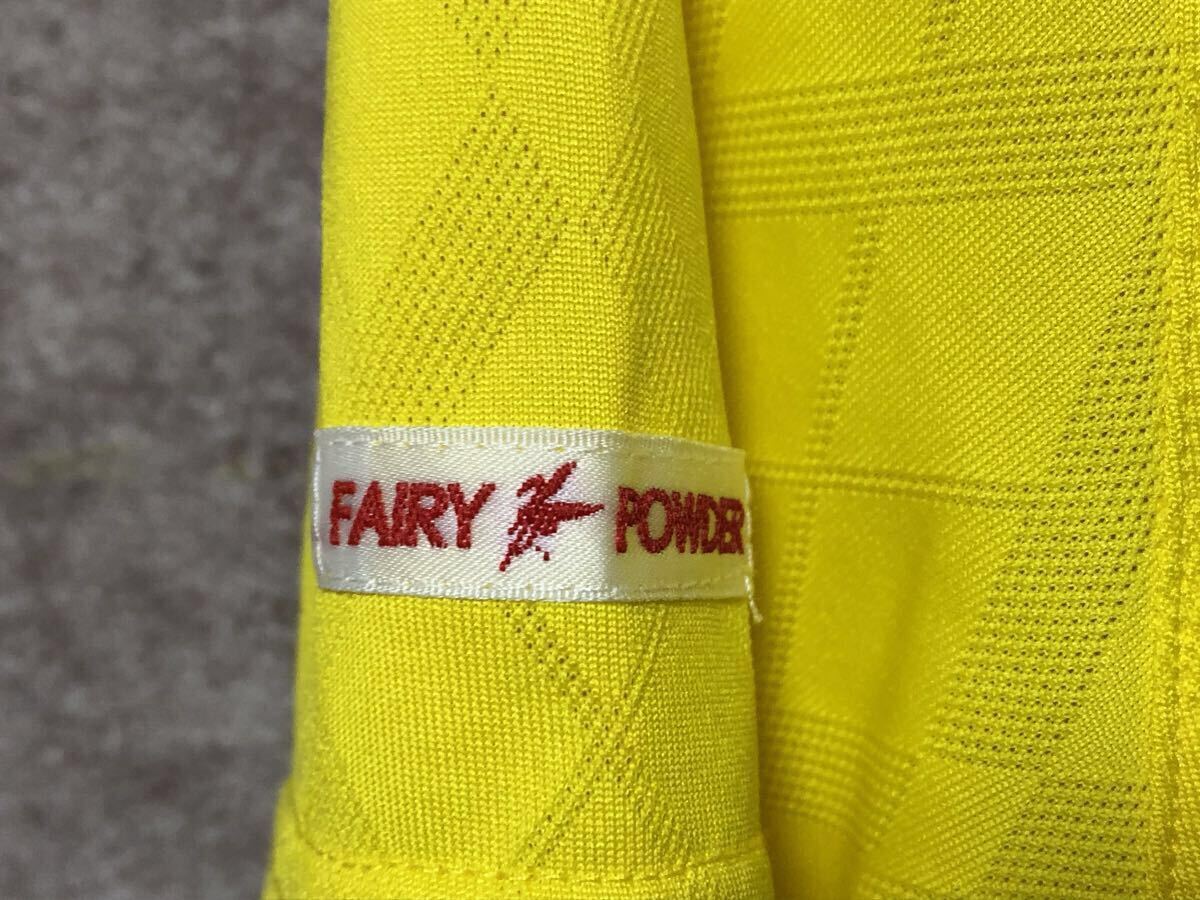 フェアリーパウダー FAIRY POWDER & YOU ポロシャツ 2サイズ ゴルフ GOLF イエロー 花柄 ゴルフウェア_画像8