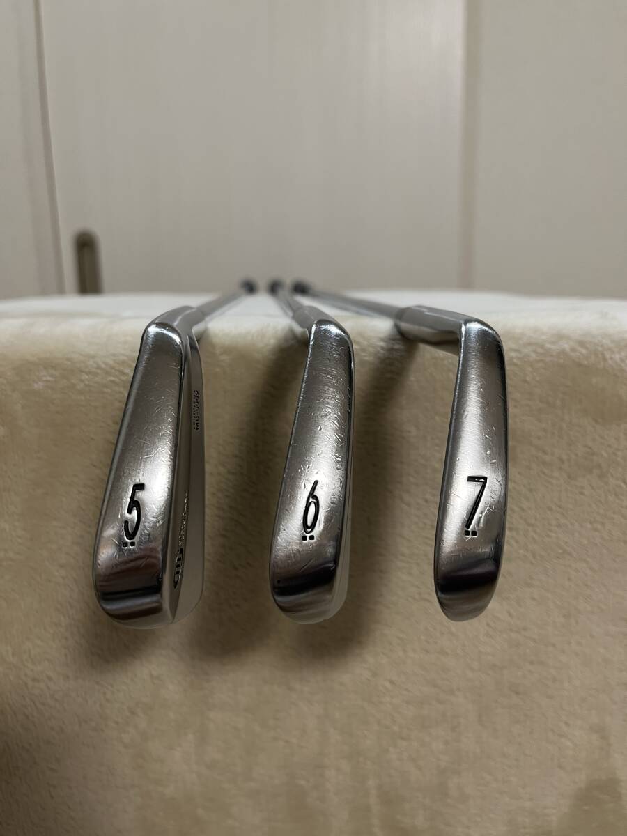ハードスペック MIURA 三浦技研 MB-5002 アイアン 3番ー5番 3本 ダイナミックゴールド ツアーイシュー Tour Issue USA DG-S400