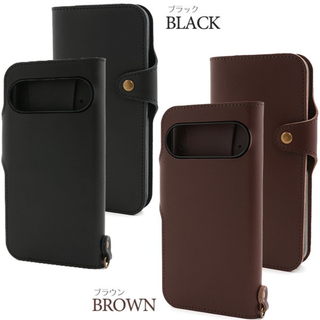 Google Pixel 10 Pro XL 牛革手帳型ケース/グーグルピクセル スマホケース_画像7