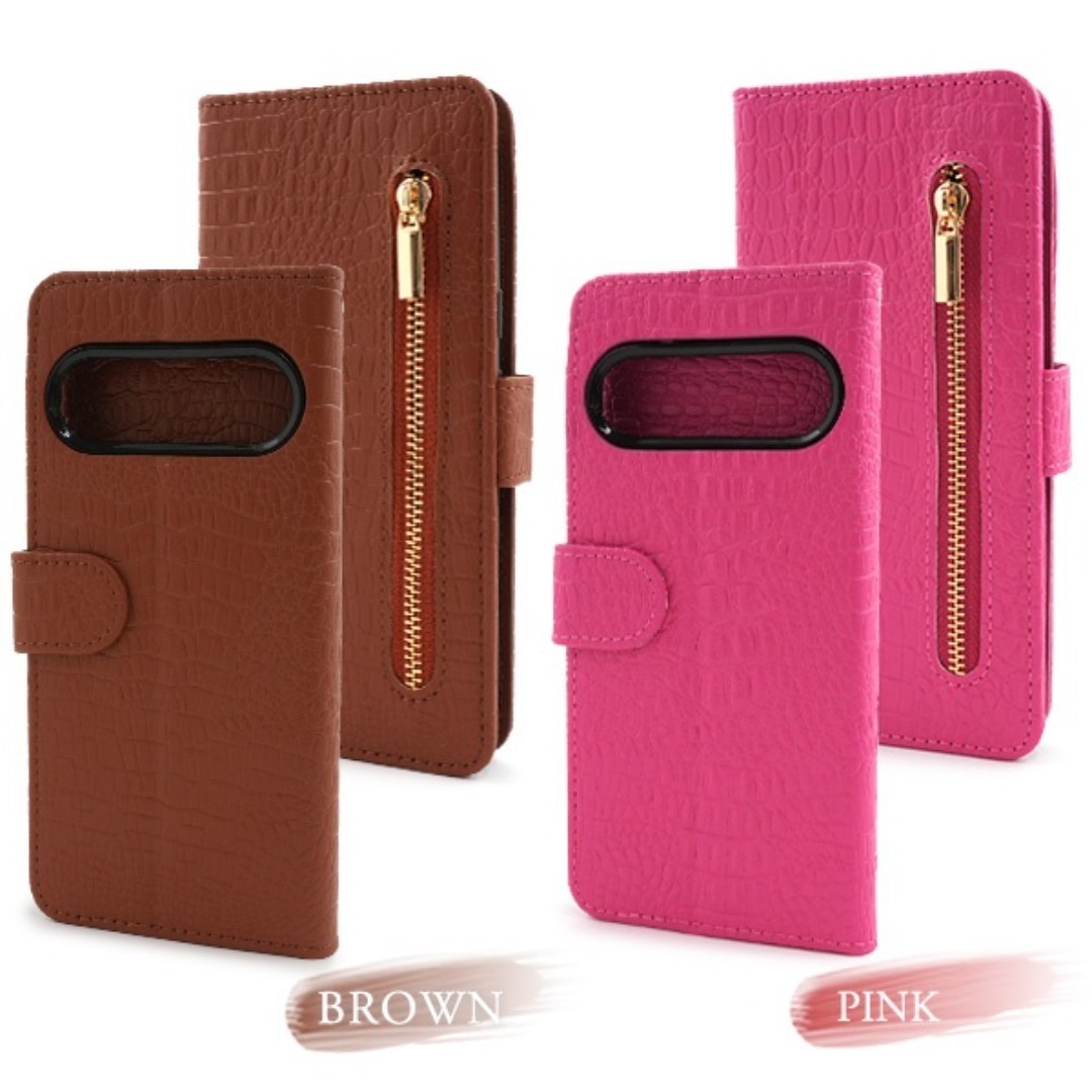 Google Pixel 10/10 Pro ファスナー手帳型ケース/グーグルピクセル スマホケース_画像7