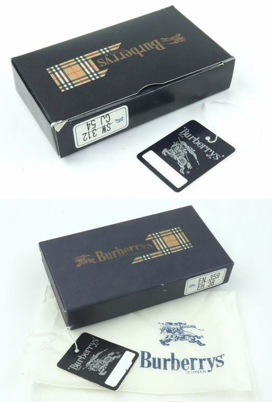 ★1円スタート 売り切り★未使用/自宅保管★Burberrys/バーバリー★キーホルダー/キーケース×2セット まとめて★ノバチェック/ボルドー★