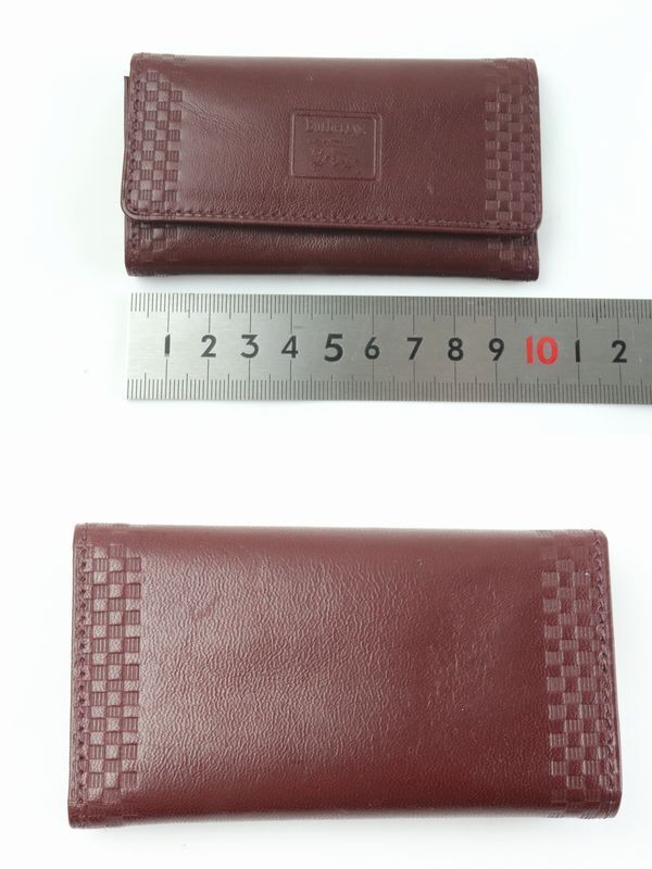 ★1円スタート 売り切り★未使用/自宅保管★Burberrys/バーバリー★キーホルダー/キーケース×2セット まとめて★ノバチェック/ボルドー★