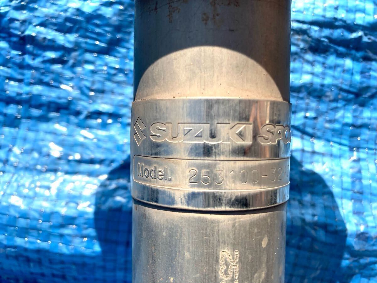 使用歴淺い スズキスポーツ フロントパイプ センターパイプ アルトラパン ラパンss 社外 マフラー ステンレス he21s mh21s