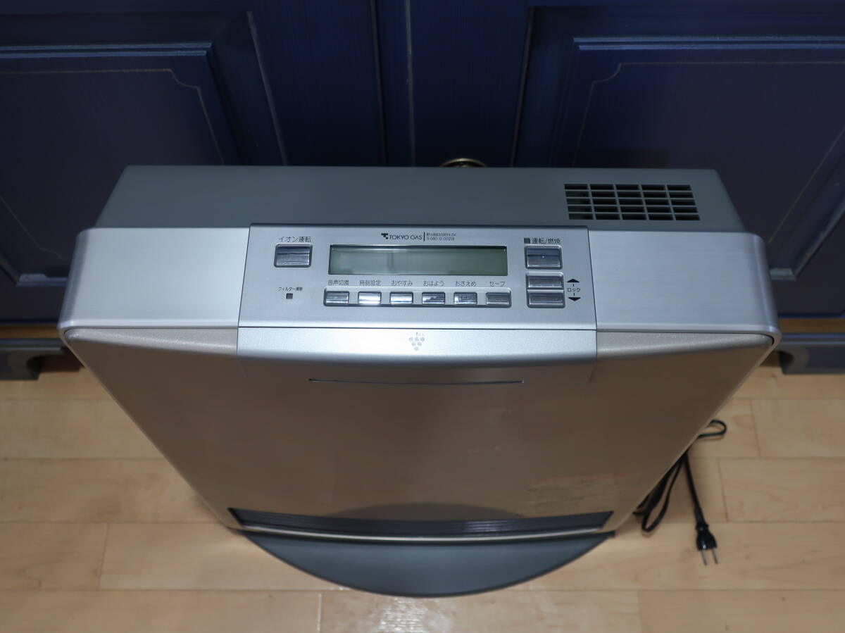 Rinnai／リンナイ RC-G4001NP-1 ガスファンヒーター 都市ガス 12A 13A プラズマクラスター 2008年制 動作品