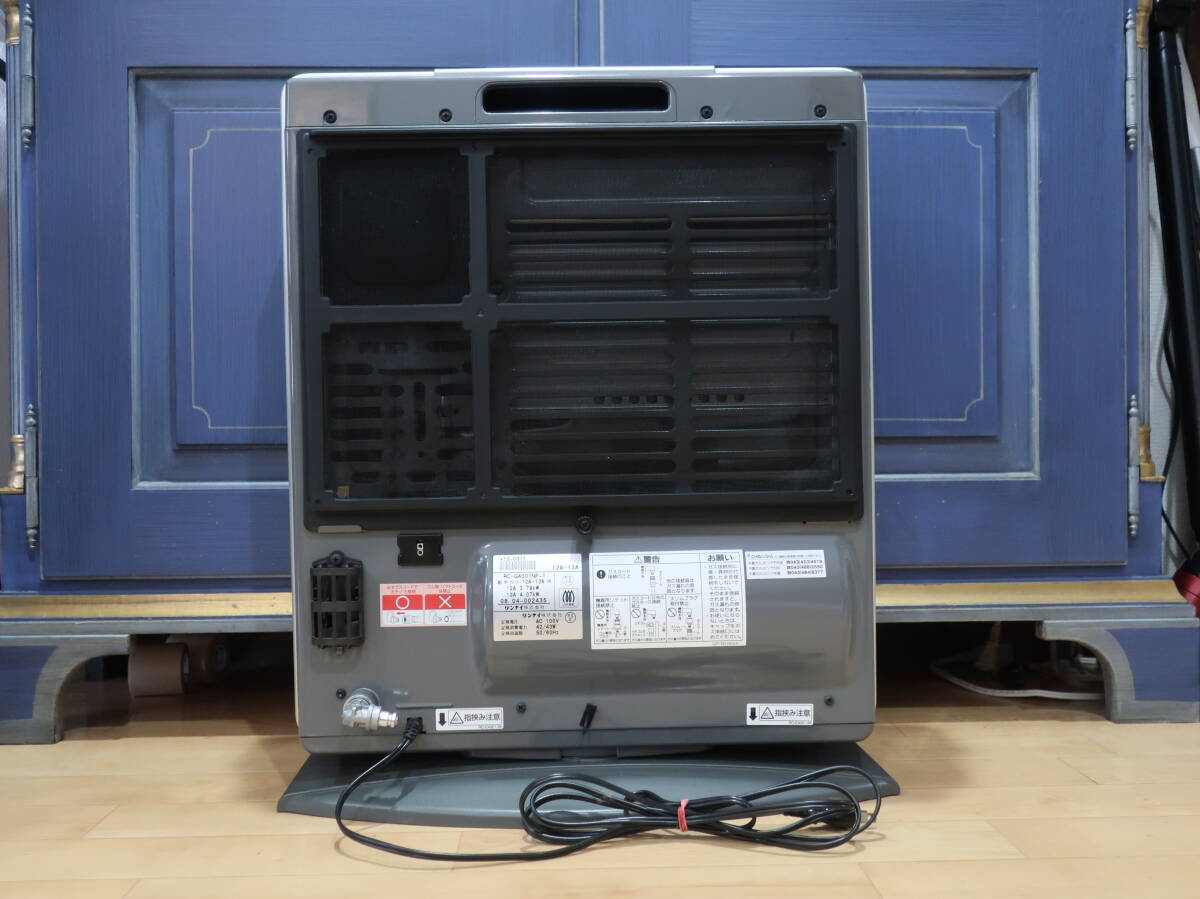 Rinnai／リンナイ RC-G4001NP-1 ガスファンヒーター 都市ガス 12A 13A プラズマクラスター 2008年制 動作品