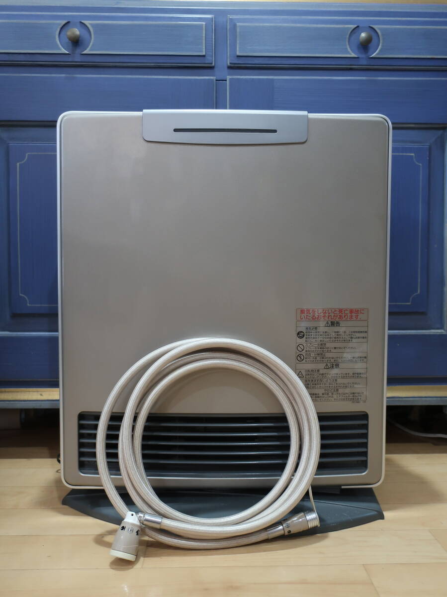 Rinnai／リンナイ RC-G4001NP-1 ガスファンヒーター 都市ガス 12A 13A プラズマクラスター 2008年制 動作品