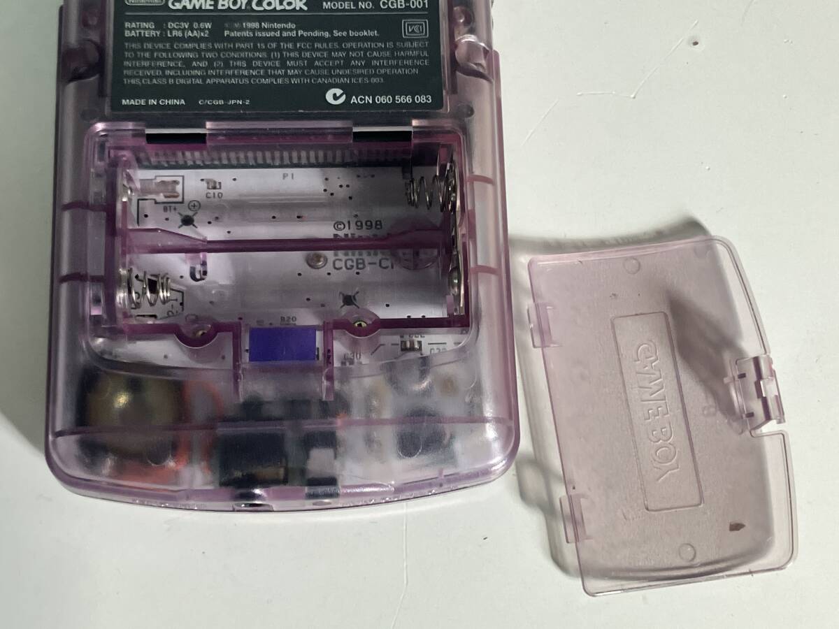 ①a42◆ゲームボーイ カラー GAMEBOY COLOR◆ゲーム機(jī) 本體 CGB-001 Nintendo 任天堂