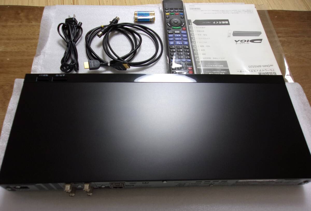 ★動作品/即日発送可能（HDD：500B）DIGA DMR-BRS520（2017年制）