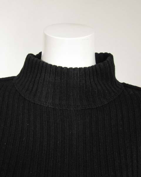 エゴイスト EGOIST 黒 白 切替 ニット