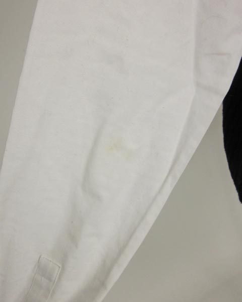 エゴイスト EGOIST 黒 白 切替 ニット