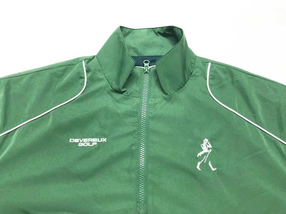 ○★新品未使用 DEVEREUX GOLF×Johnnie Walker ウィンドブレーカー L グリーン★○_画像4