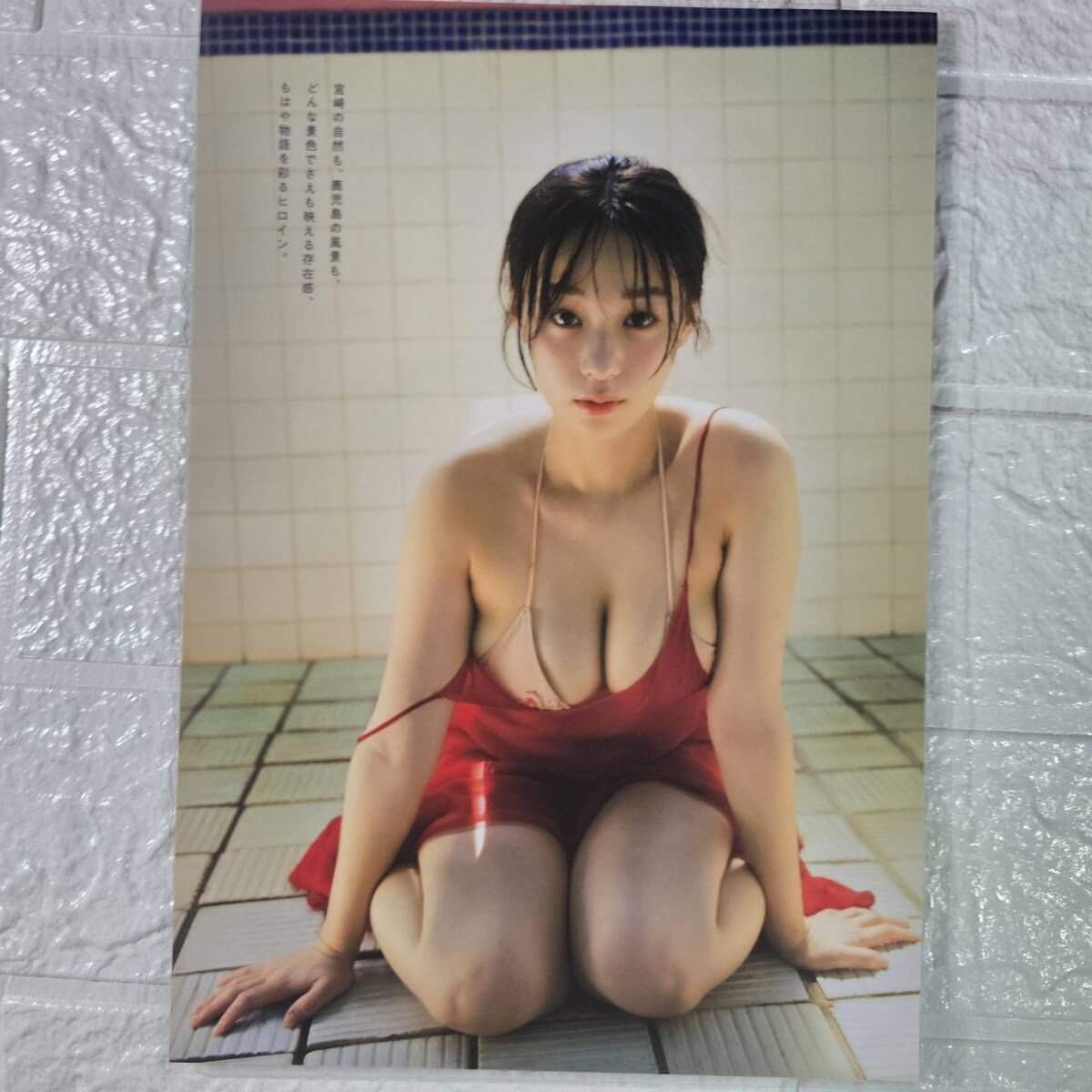 高野真央 B5【國(guó)産フィルム１５０μラミネート加工】プレイボーイ2025NO.40 水著 雑志切抜【グラビアアイドル】