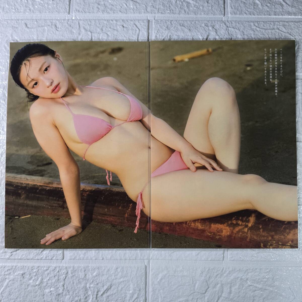 高野真央 B5【國(guó)産フィルム１５０μラミネート加工】プレイボーイ2025NO.40 水著 雑志切抜【グラビアアイドル】