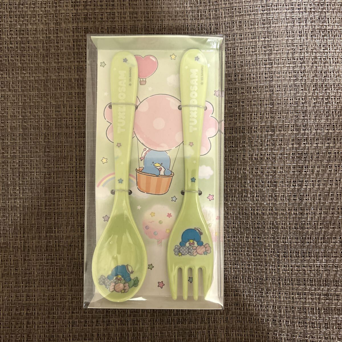 サンリオ セット　タキシードサム　スプーン　フォーク_画像1