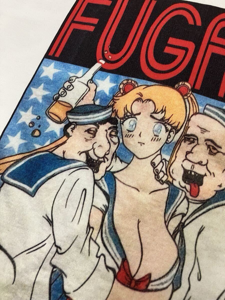 L/新品/FUGAZIフガジ/ワシントンD.C.dischord recordsディスレコードminor THREATマイナースレットバンドT/wh_画像5