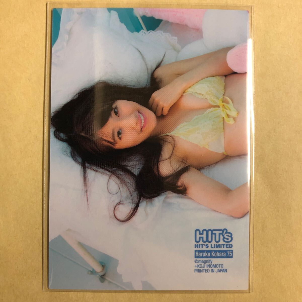 SDN48 小原春香 ヒッツ トレカ アイドル グラビア カード 下着 75 タレント トレーディングカード HIT's_画像2