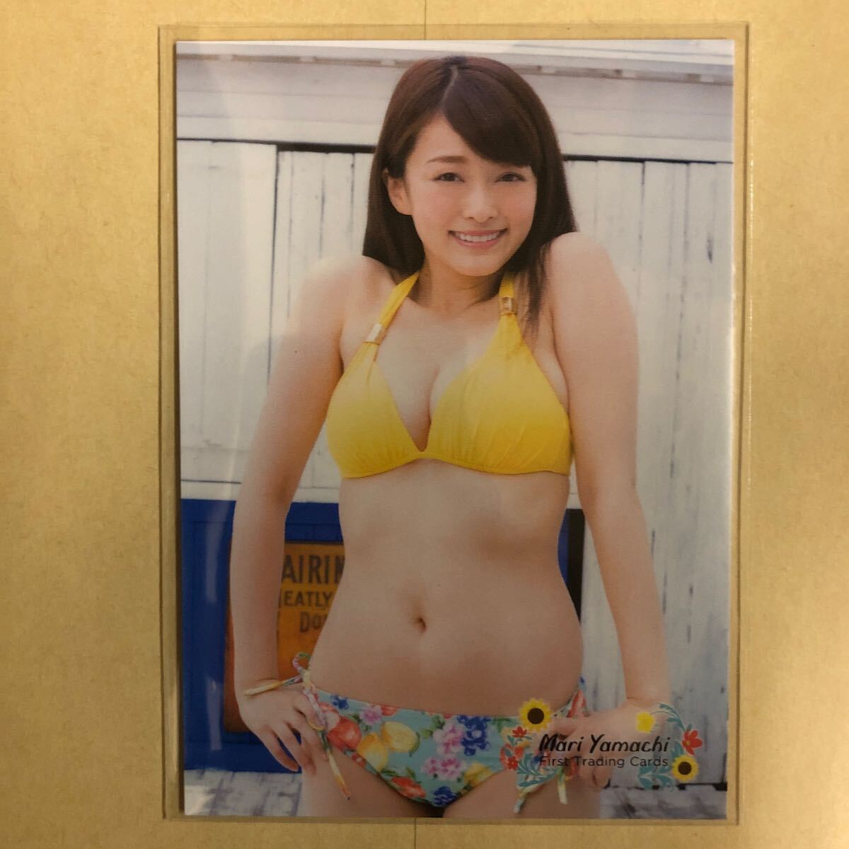  гора земля .. коллекционные карточки идол gravure карта купальный костюм бикини 002 Mari Yamachi звезда коллекционная карточка 