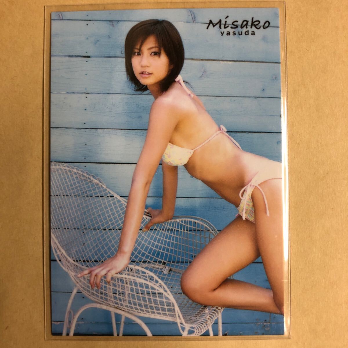  Yasuda Misako 2004 Sakura . коллекционные карточки идол gravure карта купальный костюм бикини 04 звезда коллекционная карточка 