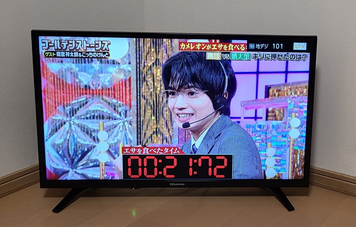 Hisense ハイセンス 液晶テレビ 32A50 2018年製 リモコン B-CAS 中古