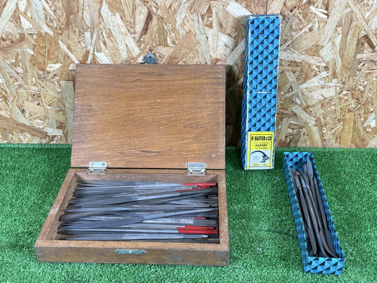 9B23 大工道具 鑢 ヤスリ 鉄工ヤスリ 工具 まとめ品 H-BAITER & CO 中古品_画像1